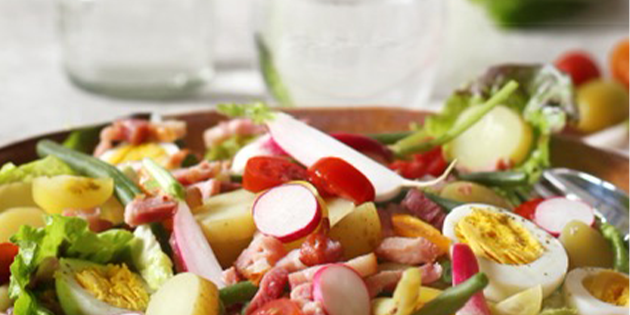 la délicieuse salade liégeoise sans gluten ni lactose