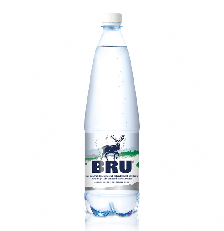 Promo BOUTEILLE <<Natural Water>> 1L en verre 100% recyclé chez E.Leclerc